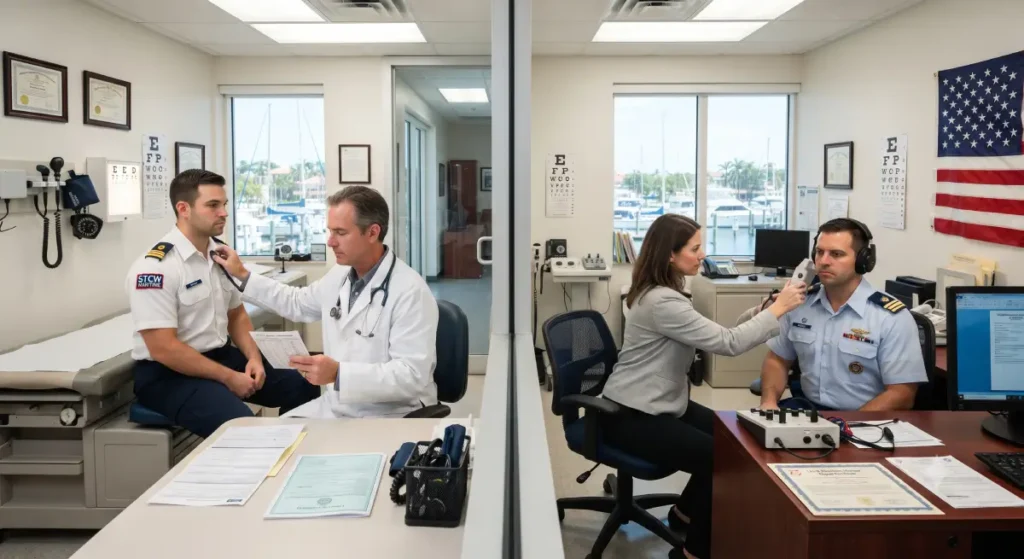 Get help understanding the medical requirements for your STCW endorsement or USCG credential before your appointment.